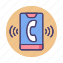 call, calling, loudspeaker, phone, ring, ringing, ringtone