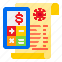 report, covid19, coronavirus, result, calculator