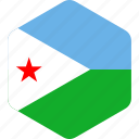 djibouti, africa, african, country, flag, flags, national