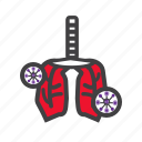 coronavirus, covid19, disease, ill, infection, lung, virus