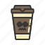 coffee, cup, emoji, emoticon, emotion, expression 