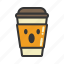 coffee, cup, emoji, emoticon, emotion, expression 