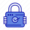 lock, padlock, secure, security