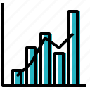 bar, chart, combination, graph, line