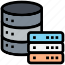 database, server, storage, networking