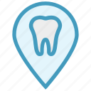 dental, dentist, dentistry, map pointer, marker pin, stomatology