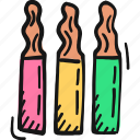 contraception, injection, medicine, phial, vial icon