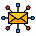 email, mail, message, letter, communication, network, connection