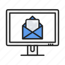 email, envelope, letter, mail, message, messages