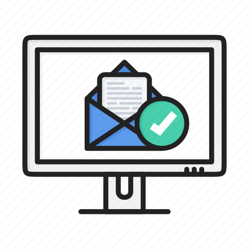 Accept, email, letter, mail, message, read, tick icon - Download on Iconfinder