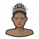 african, pageant, princess, royalty, tiara, woman