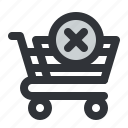 ecommerce, buy, cart, remove, shopping