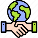 earth, environment, ecology, deal, shake, hand, collabolation