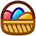 basket, easter, easteregg, egg, eggs, food