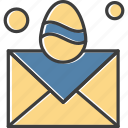 chat, easter, mail, message