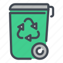 bin, trash, garbage, recycle, ecology, environment, recycling