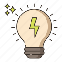 electrical, energy, green energy, light bulb