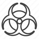 biohazard, biohazard symbol, danger, eco