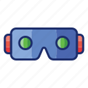 glasses, goggles, vr