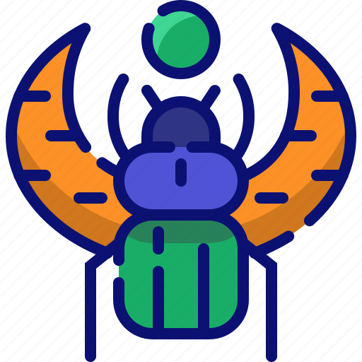 Amulet, bug, culture, egypt, egyptian icon - Download on Iconfinder