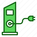 charging, station, electric car