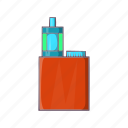 cartoon, cigarette, electronic, nicotine, red, vapor, vaporizer