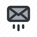 email, envelope, letter, mail, message, send