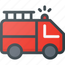 alarm, emergency, fire, help, truck