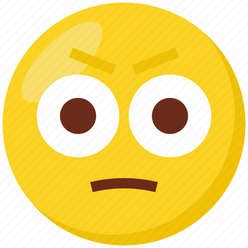 Emoji, face, emoticon, angry, eyes icon - Download on Iconfinder