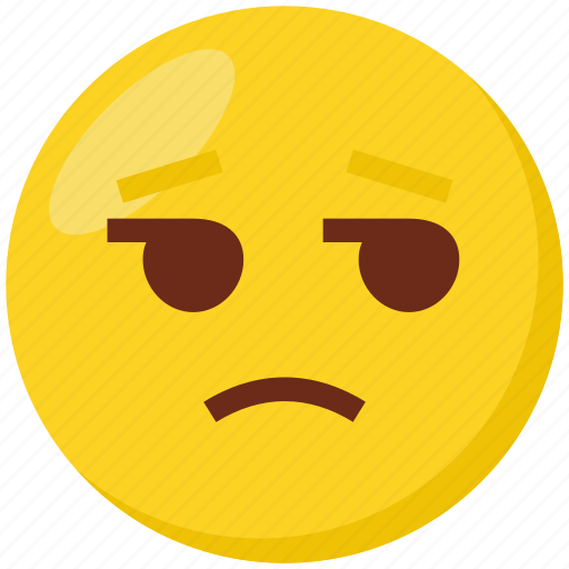 Emoji, face, emoticon, unamused, smiley icon - Download on Iconfinder