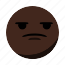 angry, bored, disappointed, emoji, emoticon, face, sad