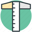 architectural instrument, drafting, measurement, ruler, t square