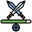 buff, fighter, game, gamer, knight, sword