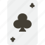 card, casino, clubs, gambling, playing, poker 