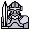 knight, weapon, war, sword, military, fairytale, soldier