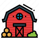 agriculture, barn, farm, house