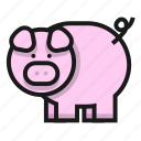 animal, cattle, farm, livestock, pig, swine