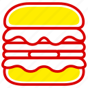 burger, fast, fast food, food, hamburger, junk, meal