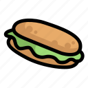 bread, fast, food, menu, restaurant, sandwich