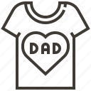 father, dad, shirt, t-shirt