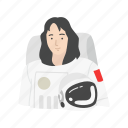 astronaut, cosmonaut, female, female astronaut