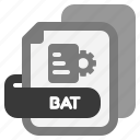 bat, file, extension, type, filetype, format, file format, document, export