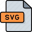 svg file, files and folders, file type, file format, extension, document