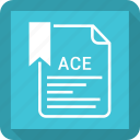 ace, document, file, tag