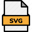 extension, file, file format, file formats, format, svg, type