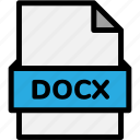 docx, extension, file, file format, file formats, format, type