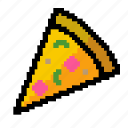 pizza slice, food and beverage, food, culinary, menu