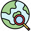 global, globe, search, world