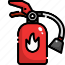 emergency, extinguisher, fire, protect, safety, secure