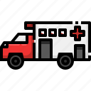 ambulance, automobile, emergency, medical, transport, vehicle